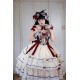 Hinana Queena Alice In Dreamland Tea Party Top and Skirt Sets(Reservation/3 Colours/Full Payment Without Shipping)